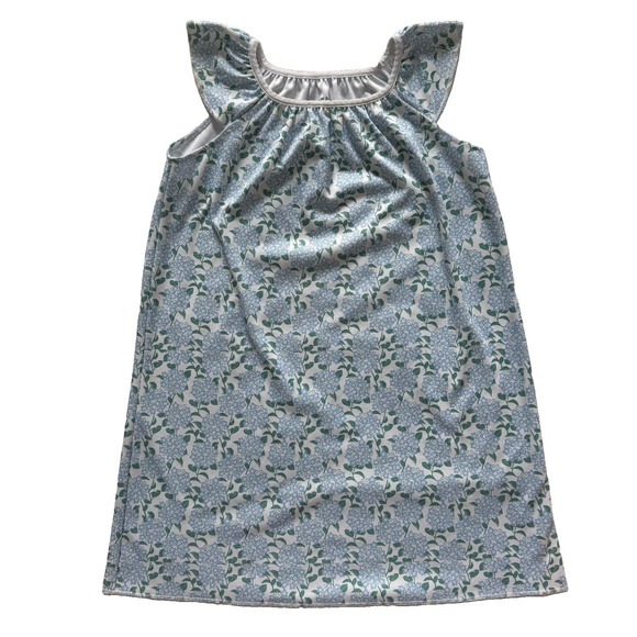 Roller Rabbit Other - Roller Rabbit X Erica Wilson Girls Marina Nightgown Dress Floral Hydrangea Sz 6
